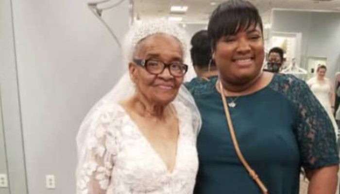 The granddaughter made the decision to fulfill the wish of her 95-year-old grandma.