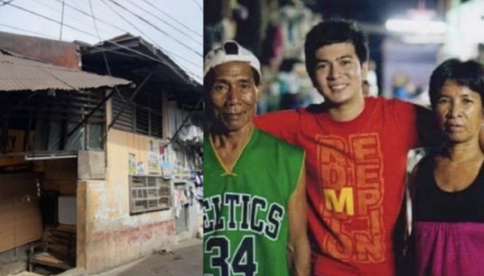 See the amazing outcome of an adopted youngster who grew up and constructed a beautiful home for his impoverished parents.