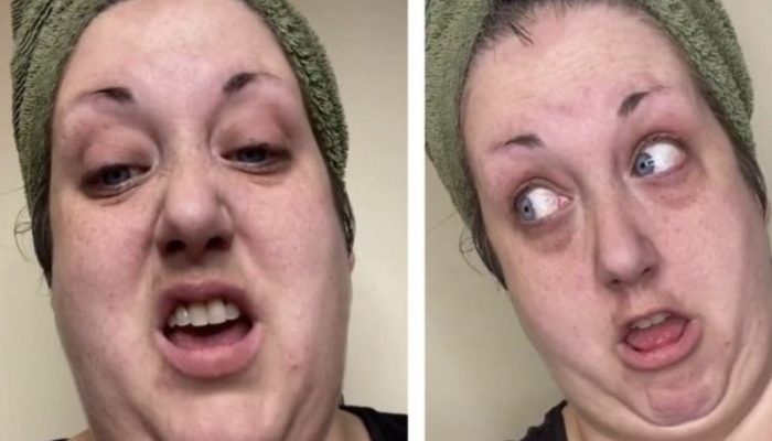 The woman showed how she can change beyond recognition in a single minute, and she was successful.