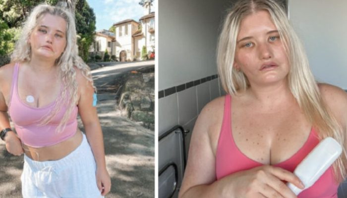 A girl with a habit for never smiling signed her first job with a modeling agency.