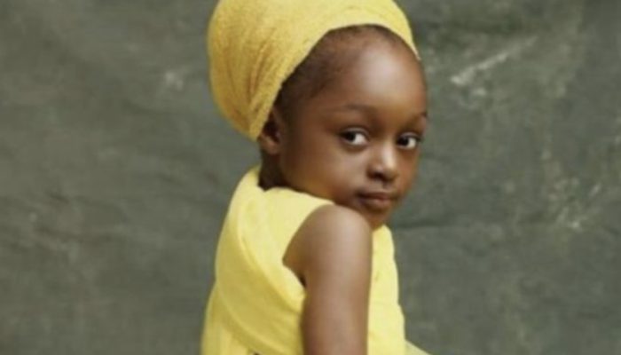 This 5-year-old girl rose to fame and was regarded as the most beautiful girl.