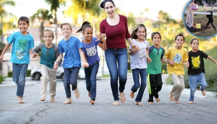 This is the first person in history to have eight kids. She breaks a record that had previously stood