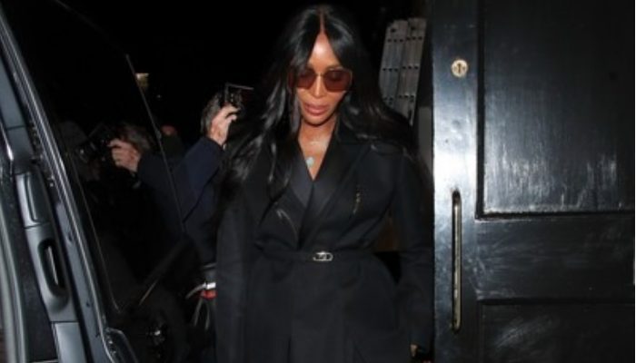 She looks like she is 10 years older than she really is. Model Naomi Campbell was caught on camera when she thought no one was looking