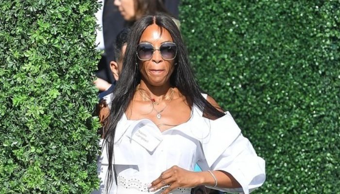 She looks like she is 10 years older than she really is. Model Naomi Campbell was caught on camera when she thought no one was looking