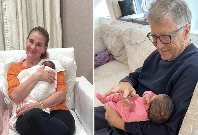 L'annonce que Bill et Melinda Gates sont devenus grands-parents pour la première fois était accompagnée d'une photo du couple tenant leur nouvelle petite-fille