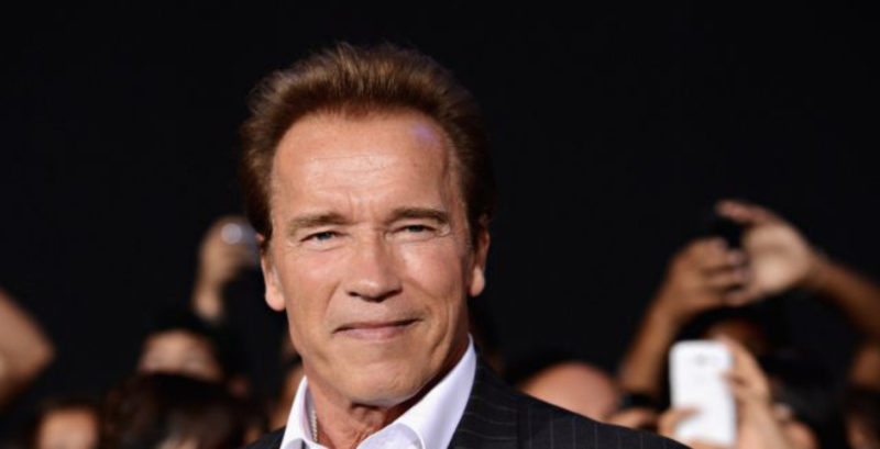 Wow, ça doit être très étonnant ! Arnold Schwarzenegger a un cochon de compagnie. L'attachement est évident