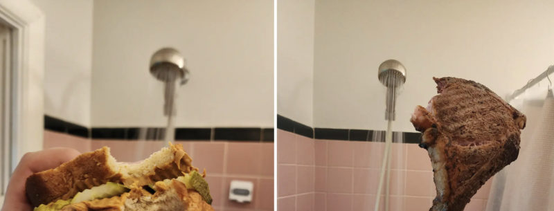 Je suis rémunéré pour consommer de la nourriture pendant que je prends une douche, et des millions de personnes me voient le faire