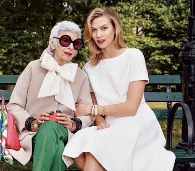 L'incroyable Iris Apfel défie les idées reçues selon lesquelles l'âge est un facteur limitant, puisqu'elle a signé un contrat de mannequinat à 97 ans
