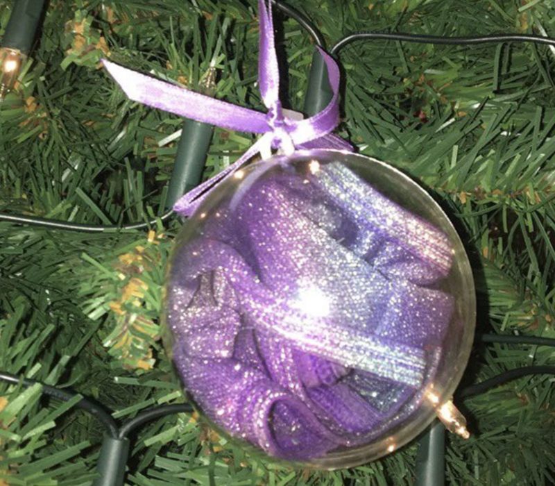 Elle pensait avoir acheté d'adorables ornements violets, mais ce qu'elle a trouvé à l'intérieur était vraiment choquant