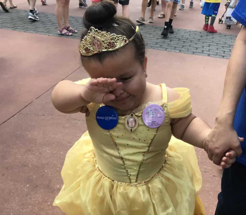 Ce qui aurait dû être un moment magique s'est transformé en un moment de larmes. La jeune fille rêvait depuis toujours de rencontrer sa princesse Disney préférée.