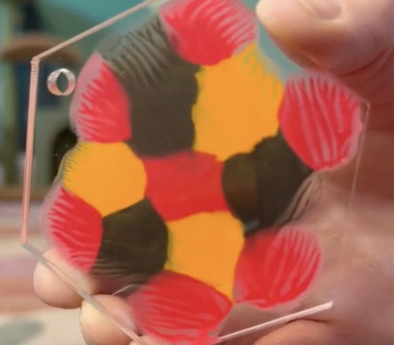 Les peintures créées par un chat souffrant d'un trouble neurologique sont complètement inégalées et irrésistibles