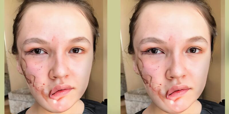 Meg fogsz lepődni, amikor meglátod ezt a lányt sminkkel: úgy ragyog, mint egy hollywoodi sztár. A változása lenyűgöző, és minden tekintetet magára von. 🌟✨