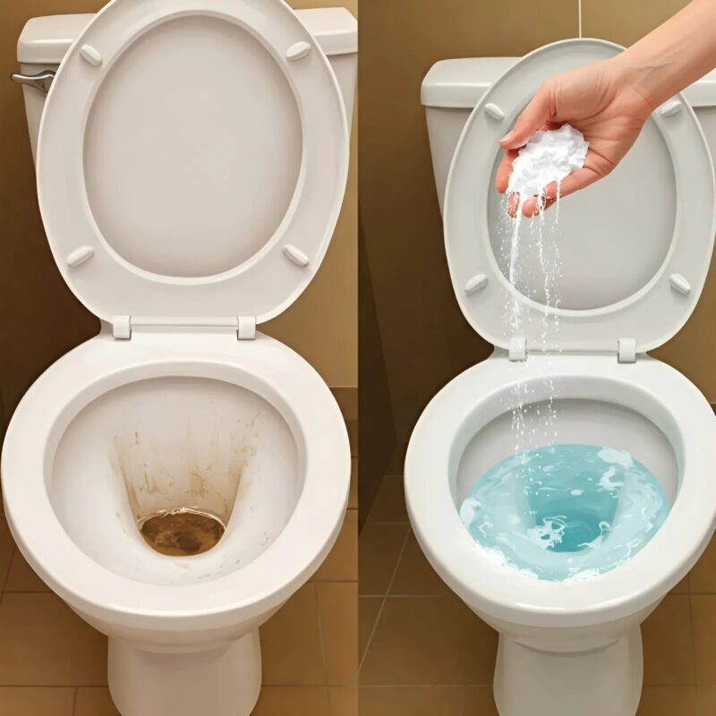 Csak néhány perc alatt elkészíthető házi keverékkel a WC tisztítása és a vízkő eltávolítása gyerekjáték. Az eredmény lenyűgöző lesz!