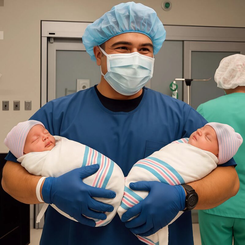 „Amikor egyszerre mindkettőjüket megölelte... valaki nem tudta visszatartani a könnyeit, és íme a valódi kép.”
