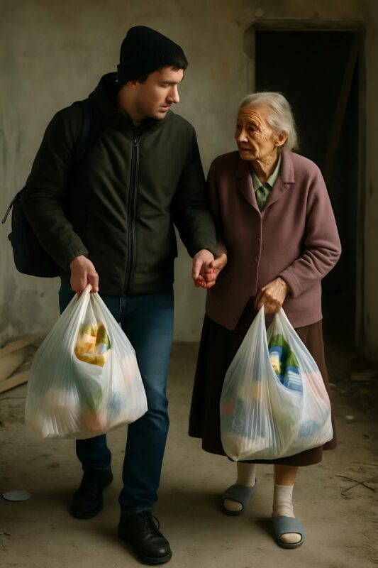 A szupermarketben észrevettem egy idős hölgyet, úgy döntöttem, veszek neki pár élelmiszert és hazaviszem, de a lakásában valami szörnyűséget láttam.