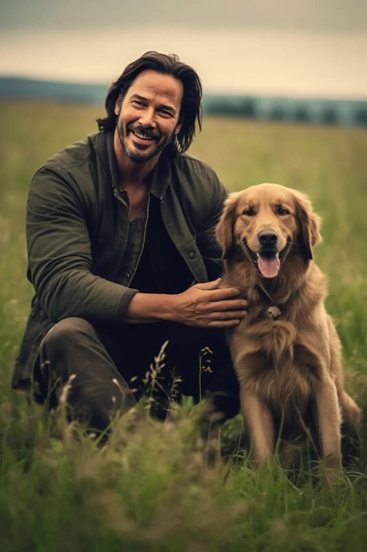 Keanu Reeves, egy nagy szívű hős: egy súlyos árvíz után elhagyott kutyáknak hozott létre farmot.