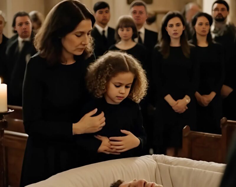 Apja temetésén egy lány hirtelen azt suttogta, hogy az apja él. Mindenki azt hitte, hogy a gyerek csak gyászol, amíg meg nem látták...