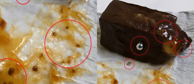 Vettünk néhány csokoládét a boltban, és valami furcsát találtunk benne - megdöbbentünk, amikor rájöttünk, hogy mi az.