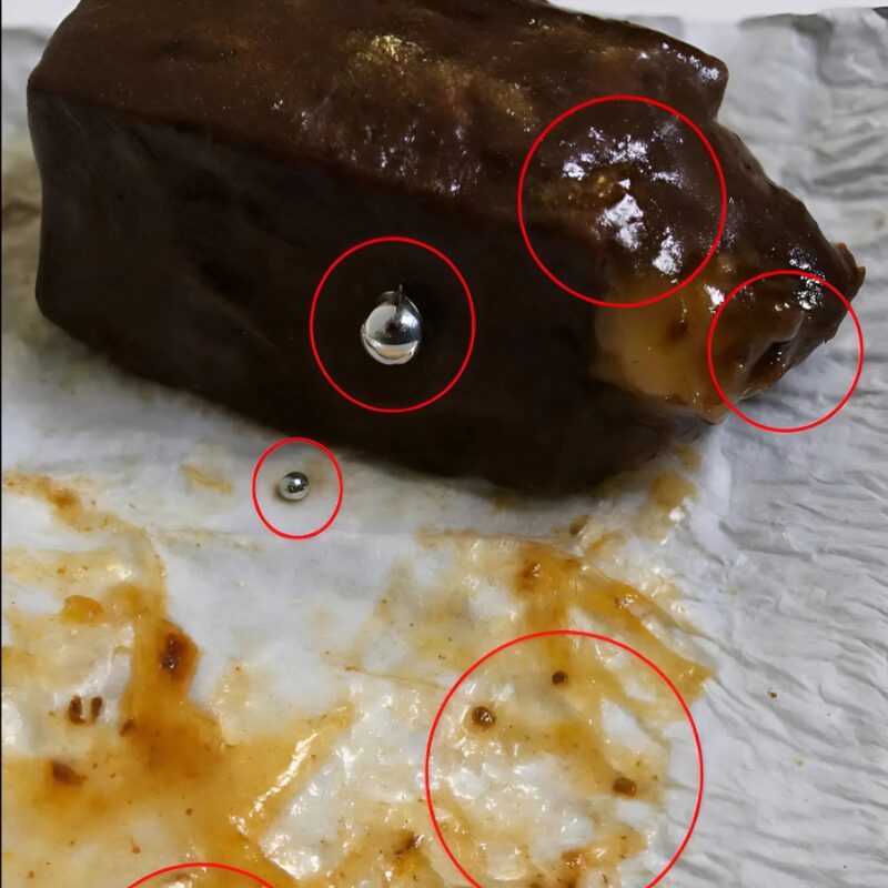 Vettünk néhány csokoládét a boltban, és valami furcsát találtunk benne - megdöbbentünk, amikor rájöttünk, hogy mi az.