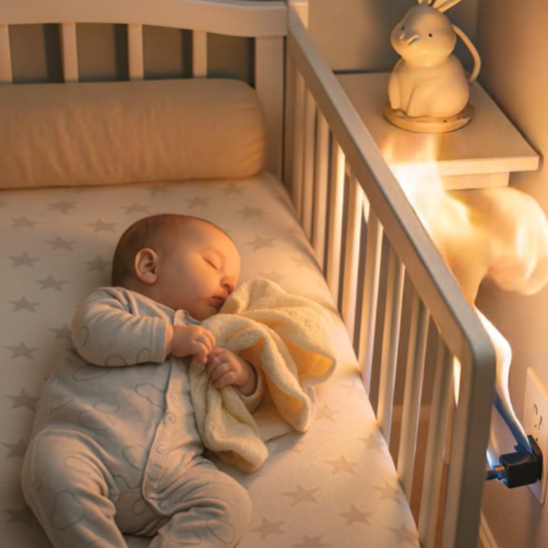 Ma reggel furcsa, égett szagot éreztem a baba szobájából. Miután megnéztem a biztonsági kamera felvételét, rájöttem, hogy a babaágy melletti konnektor kigyulladt, és ami ezután történt, megmentette a babámat...