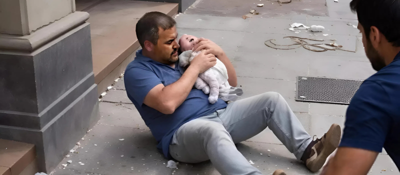 Megmentettem egy újszülöttet, aki leesett az ötödik emeletről, kockáztatva a saját életemet: mindenki hősnek nevezett, de egy héttel később a baba szülei bepereltek "felelőtlen mentésért".