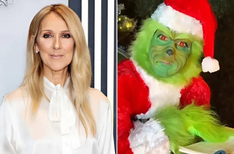 Melyik világhírű híresség öltözött be Grinchnek, és énekelte el az "All by Myself" című dalt egy vicces ünnepi videóban?
