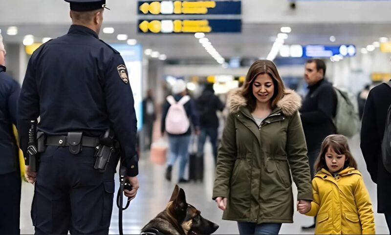 A rendőrkutya hirtelen a kislány felé rohant, és hangosan ugatni kezdett. Ami ezután történt, mindenkit megdöbbentett.