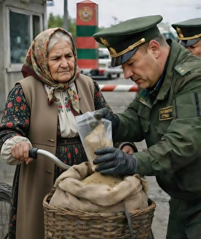 Minden nap megjelent egy idős asszony a határon egy régi biciklin, a kosárban egy zsák homokkal. A határőrök sokáig nem értették, miért van szüksége ennyi homokra, míg egy napon váratlan titokra bukkantak.