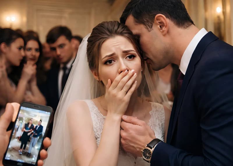 A vőlegény egy órával az esküvő előtt elszökött, a menyasszony pedig fehér ruhában állt a bankett-terem közepén, miközben a vendégek pletykáltak a háta mögött. Hirtelen gazdag főnöke megragadta a kezét, és odasúgta...