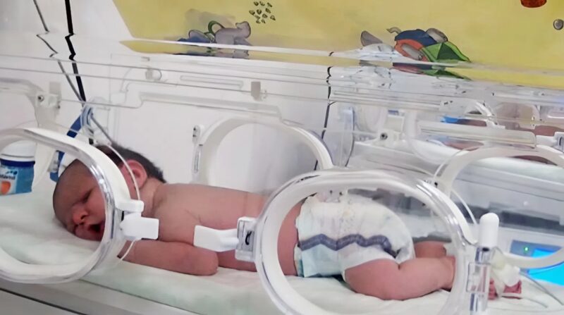A kutya egy köteget vonszolt a szeméttelepről egy közeli udvarra, abban a reményben, hogy segítséget kap az emberektől, mert volt benne valaki.