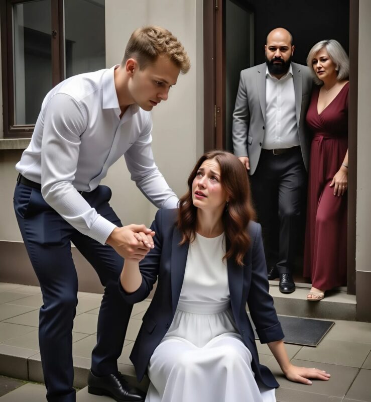 A férjem megragadta a kezem, és kihúzott a házból. Ekkor jött oda a bátyám, és meglátott a földön ülni egy törölközővel betakarózva. Nagyon dühös lett, és ezt tette.