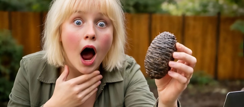 Véletlenül találtam ezt a furcsa dolgot a kertemben, és meglepődtem, amikor megtudtam, mi az.