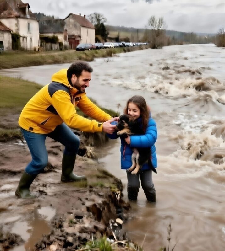 A folyóparton találtuk meg... a kicsiket tartotta a karjában, mintha érezné, hogy elveszíti őket. Ami ezután történt, az egyszerűen leírhatatlan volt.