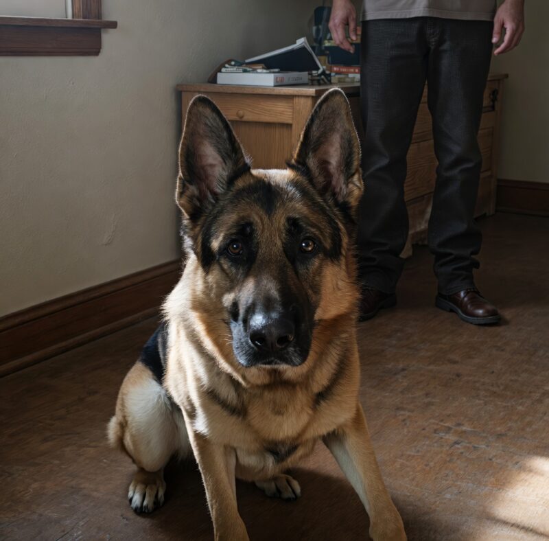 Egy csendes szoba, egy hűséges kutya, és egy váratlan látogató megjelenése, amely ajtót nyitott egy rég eltemetett múltra