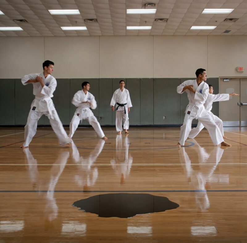 A fekete öves karateka dühös lett a takarítónőre, és megpróbálta megalázni az összes sportoló előtt, de a lány egyetlen cselekedete sokkot váltott ki az egész edzőteremből.