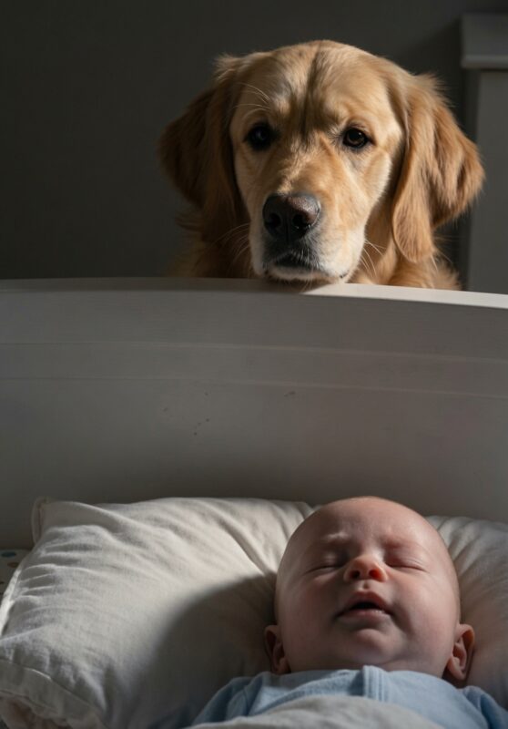 A golden retrieverünk nem hagyta abba a gyerekszoba falának kapargatását, amíg fel nem fedezett egy titkot, ami mindent megváltoztatott.