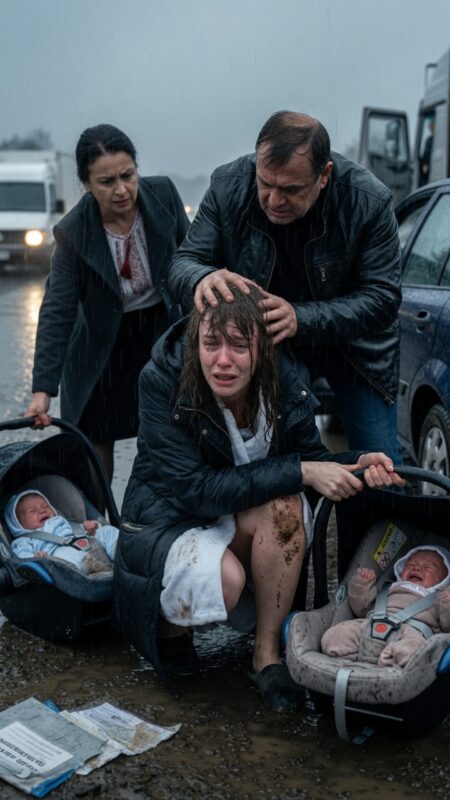 Egy anya és újszülött ikrei, akiket magára hagy egy zivatar, egy kegyetlen családi döntés, és egy váratlan igazság feltárása.