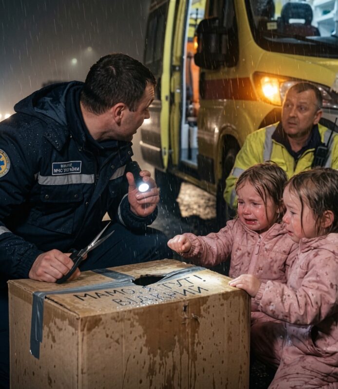 Mentőautó-éjszaka Lvivben: A dobozba rejtett titok, amely megváltoztatta egy egész család sorsát.