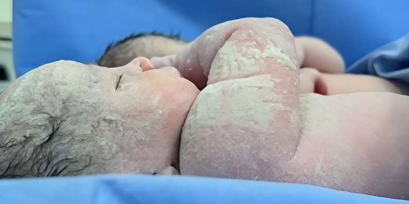 Az orvosok aggódtak a babák bőre miatt, de azon a napon, amikor hazamentek, a szülők hihetetlent fedeztek fel.
