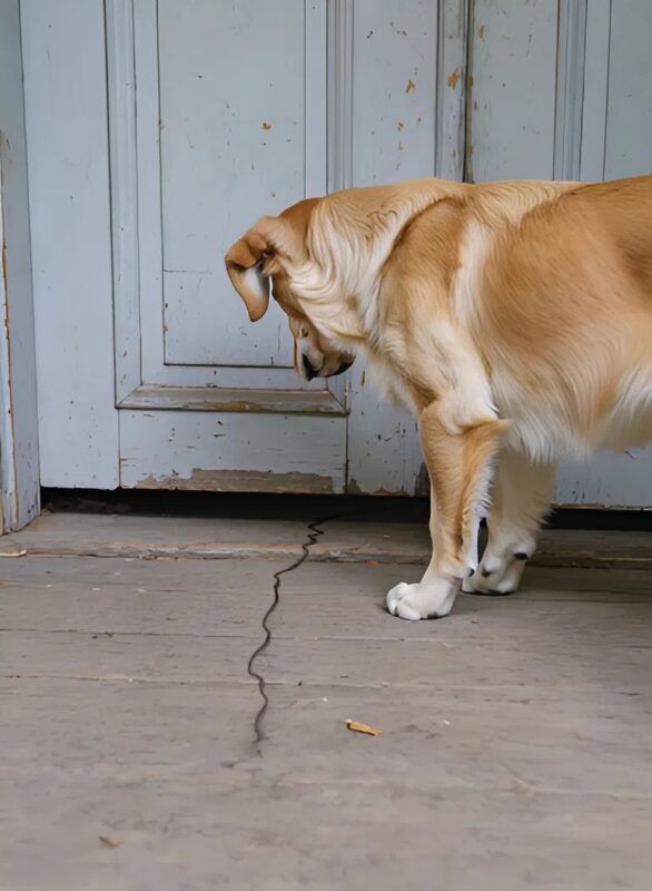 A kutya minden nap a régi ajtóra nézett, mígnem a gazdája felfedezte, mi rejtőzött mögötte végig.