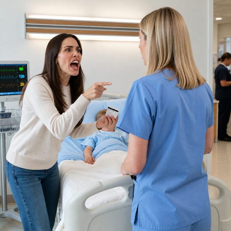 Megvádoltam a nővért, hogy rossz gyógyszert adott a fiamnak, de az orvos felfedezése mindenkit megdöbbentett