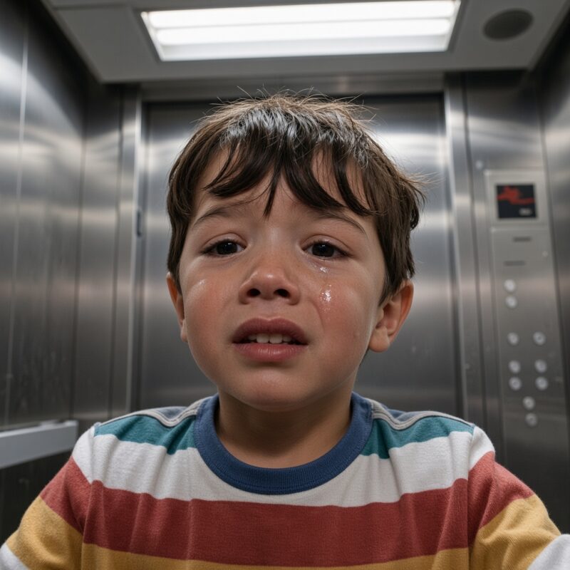 Ötéves kisfiam beszorult egy liftbe, de miután a mentőcsapat valami váratlant fedezett fel, szóhoz sem jutottam